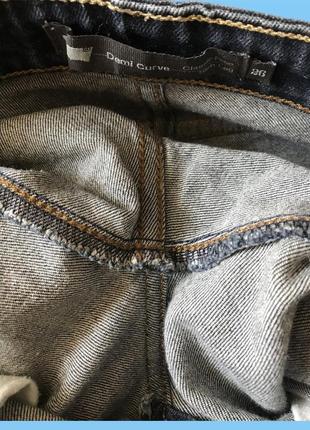 Укорочённые ♥️♥️♥️ джинсы levis demi curve slim.9 фото