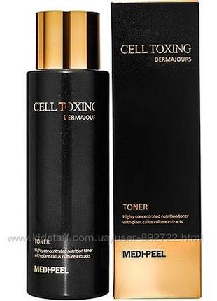 Тонер со стволовыми клетками medi peel cell toxing dermajours toner