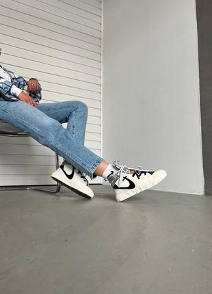 Кроссовки blazer mid “readymade” white кросівки 2