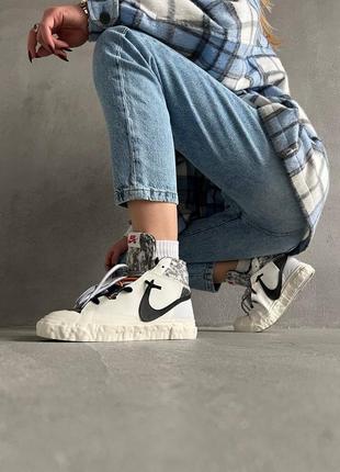 Кросівки blazer mid "readymade" white кросівки