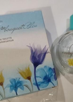 Avon eau de bouquet bleu  женская туалетная вода 50 мл