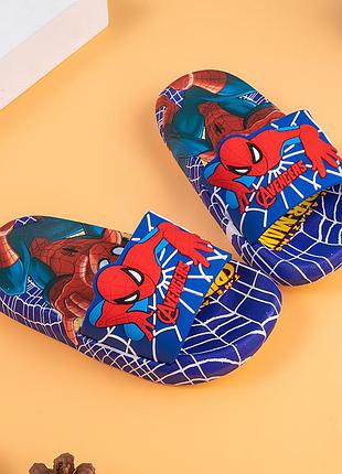 Сандали, шлёпанцы, сланцы спайдермен человек паук spiderman