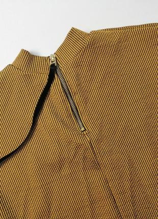 Zara свободная оверсайз кофта с рельефным узором5 фото