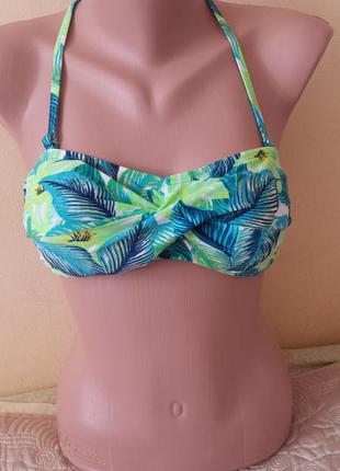 Яркий верх от купальника бандо