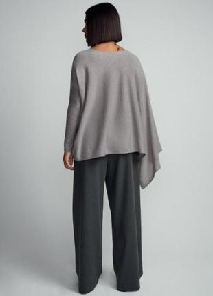 Вовняний светр асиметричного крою zara 2