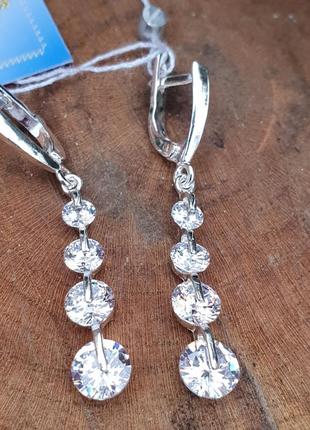 Срібні сережки 925 проби