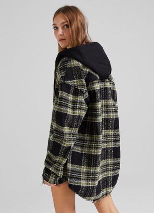 Oversize куртка-рубашка от bershka