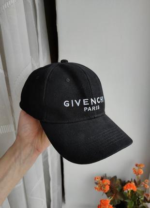 Кепка бейсболка givenchy paris унісекс не глибока