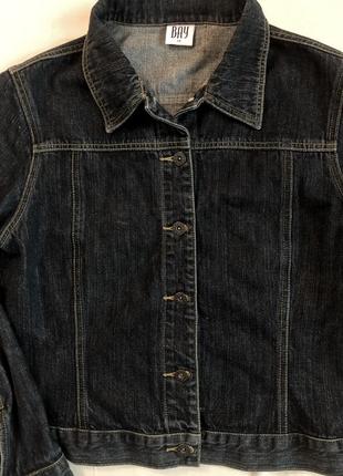 Стильная джинсовая куртка bay на 13-15 лет6 фото