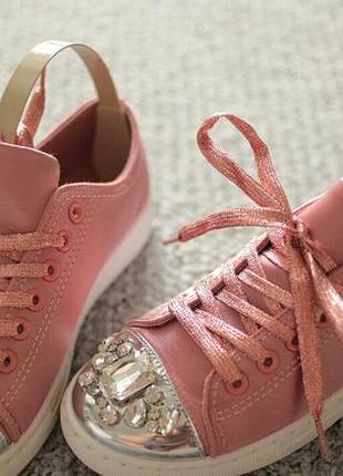 Жіночі кросівки italy pink камені 36-41