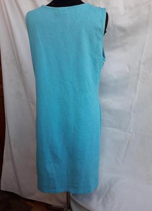 Платье  из ткани креп fransa, 14-16 размер.3 фото
