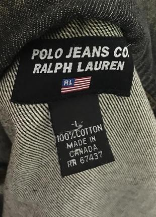 Polo ralph lauren джинсовка мужская куртка6 фото
