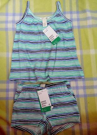 Комплект набор шорти майка набір hm