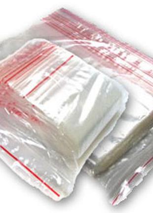 Пакети поліетиленові упаковка для подарунків 15х20см застібка zip lock