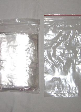 Пакети поліетиленові упаковка для подарунків 15х20см застібка zip lock4 фото