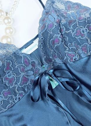 Чувственное и сексуальное соблазнительное кружевное неглиже сорочка пеньюар комбинация  contessa3 фото