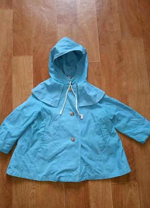 Плащ курточка на дівчинку 4-6 років