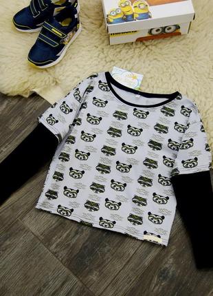 Реглан для хлопчика єнот five stars