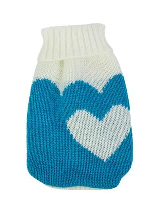 Свитер для собак taotaopets 675501 blue xxs кофта