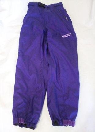 Утепленные спортивные штаны -лыжные брюки on the edge brid ntech размер s-36-8 176см1 фото