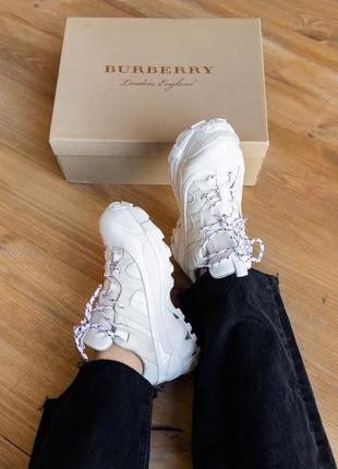 Кроссовки Burberry panelled ankle boots Schwarz кросівки
