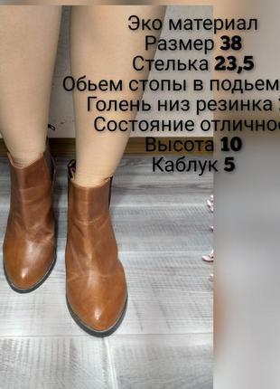 Ботинки челси (козаки)1 фото