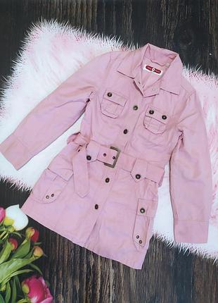 Плащик котон на девочку подростка плащ