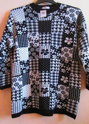 Красивый теплый свитер st michael marks&spenser размер s-m