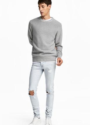 Продам новые мужские джинсы скинни h&m оригинал 100% привезены из англии