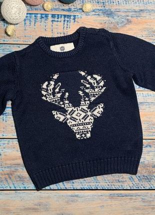 Светр з оленем🔥