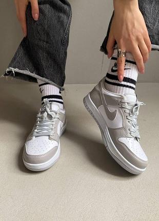 Кросівки dunk low grey кроссовки