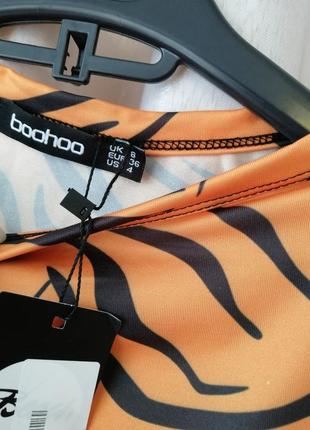 Платье футболка с подплечниками в трендовый принт леопард  ⛔ ‼ отправляю товар безопасной оплатой б8 фото