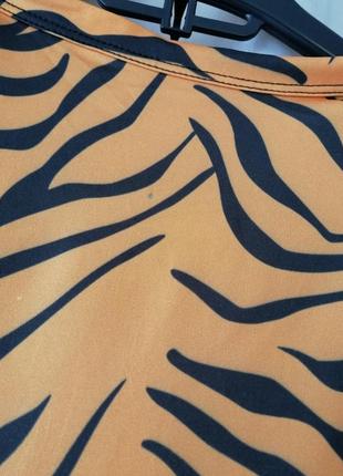 Платье футболка с подплечниками в трендовый принт леопард  ⛔ ‼ отправляю товар безопасной оплатой б9 фото
