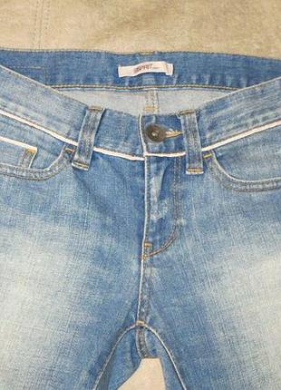 Джинсы esprit slim ,26/32 2