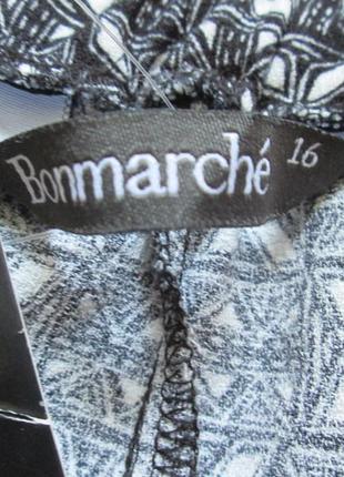 Шикарні літні брюки банани батал в орнамент висока посадка bonmarche ❣️❇️❣️6 фото