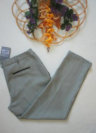 Мега шикарные летние брюки в мелкую гусиную лапку dorothy perkins ❣️❇️❣️7 фото