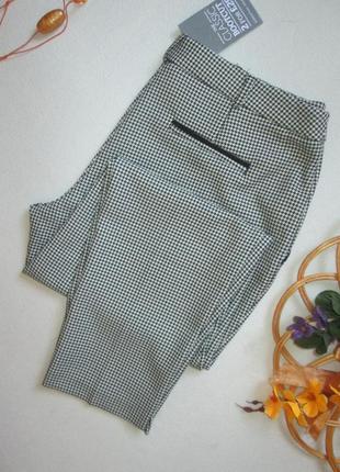 Мега шикарні літні штани в дрібну гусячу лапку dorothy perkins ❣️❇️❣️6 фото