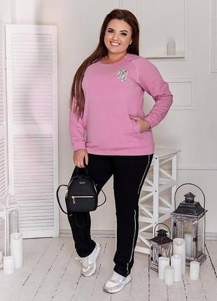 Костюм жіночий спортивний батал