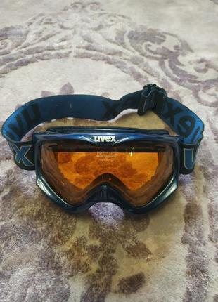 Лыжные очки uvex - f1,горнолыжные очки маска