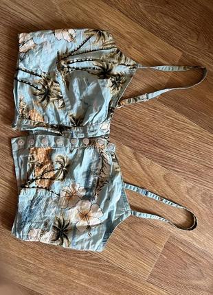 Кроп топ від top shop м-ка бавовна