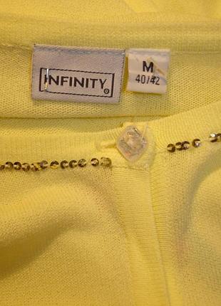 Легкая кофта на пуговицах  " infinity " 5