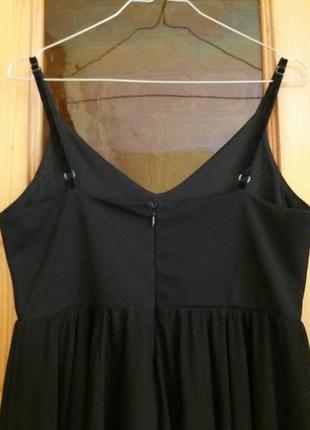 Маленьке чорне плаття сукня на брительках6 фото