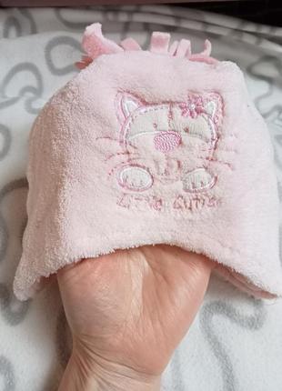 Шапка велюрова на малюка