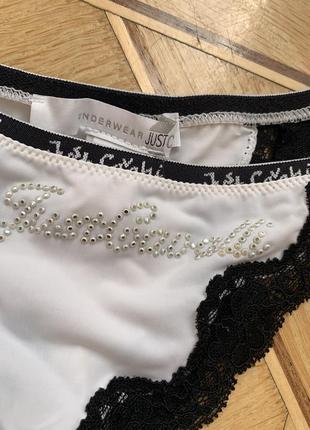 Набор underwear just cavalli нижнее белье m-l майка стринги трусики пижама3 фото