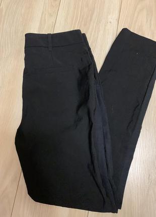 Штаны mango брюки чёрные классические стильные модные строгие4 фото