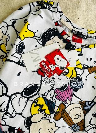 Сукня футболка peanuts zara3 фото