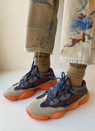 Кроссовки yeezy 500 enflame