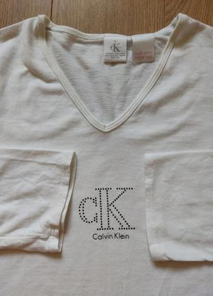 Белый свитшот calvin klein2 фото