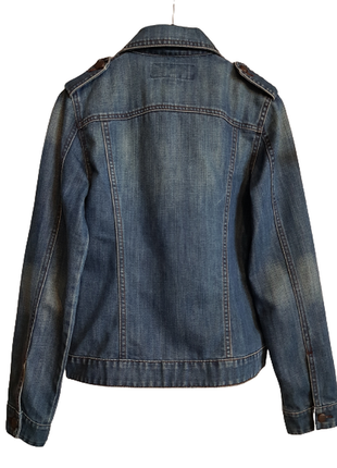 Стильна джинсова куртка-косуха4 фото