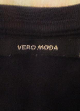 Коттоновая футболка vero moda3 фото